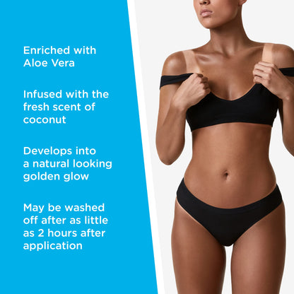 Bondi Sands Professional Solution | Fast-Drying Salon Quality Formula Enriched with Aloe Vera, Vegan + Cruelty Free, Coconut Scent | 35.2 Oz/1 Liter