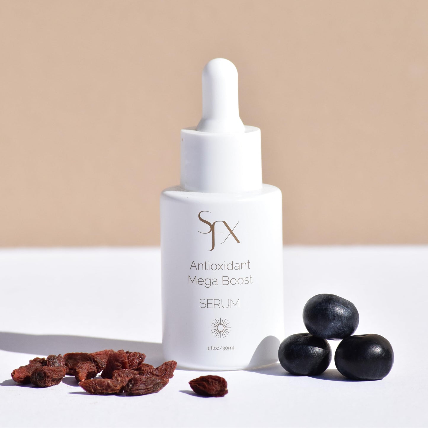 SunFX Sunless Tanning Additive | Anti-Oxidant Mega Boost | Watermelon, Goji Berry, Acai Berry - 1 fl oz/30ml