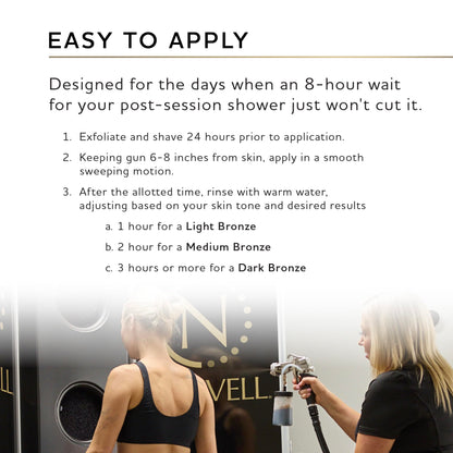 Norvell Premium Sunless Tanning Solution - One Hour Rapid, 8 fl.oz.
