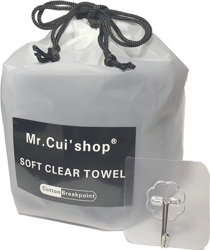 100% Natural Charcoal Fiber Cloths - 60Pcs/Roll