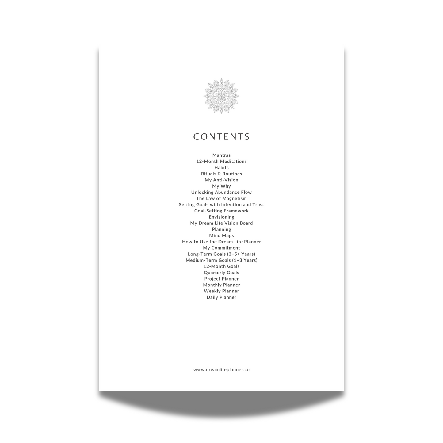 Dream Life Planner (Digital Download)