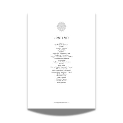 Dream Life Planner (Digital Download)